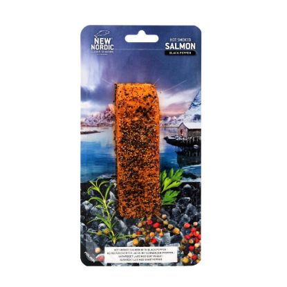 Smoked salmon with pepper (125g)
