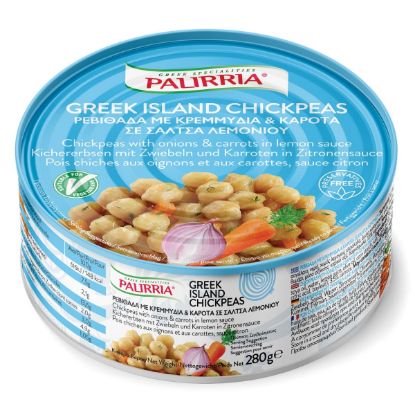 PALIRRIA chickpeas with carrot and lemon (280g)