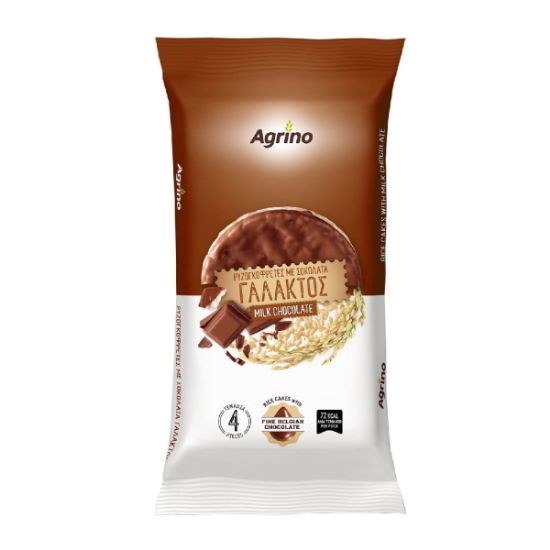 AGRINO rice crisps with milk chocolate (60g)