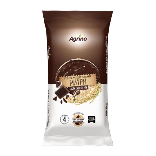AGRINO rice crisps with dark chocolate (60g)