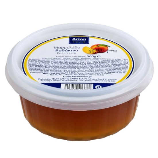 ARION FOOD peach jam (500g)