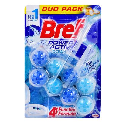 BREF toilet deodorizer Power Active Ocean Duo 2 pcs.