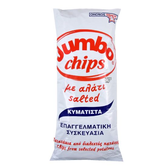 JUMBO Chips wavy salted (280g)