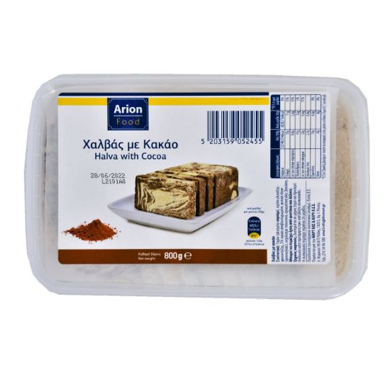 ARION FOOD halva with cocoa gluten-free 800g