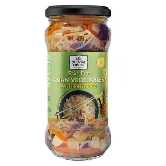 Mixed Asian vegetables with pineapple (330g)