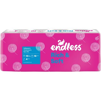 ENDLESS Health roll 4-ply Rich & Soft (10 pcs x 105g)