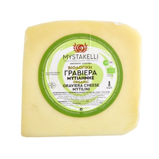 MYSTAKELLI organic graviera (350g)
