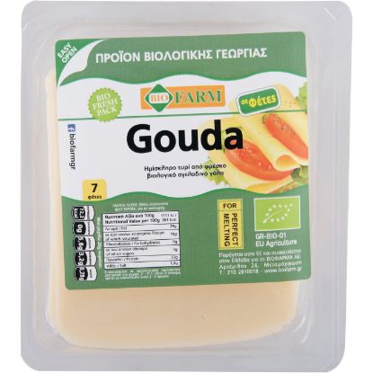 BIOFARM Gouda cheese slices organic (150g)
