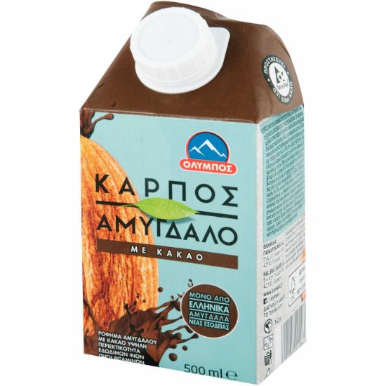 OLYMPOS almond drink with cocoa 500ml