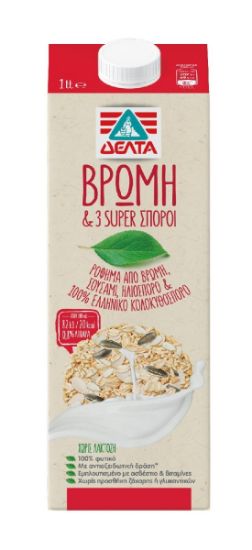 DELTA oat drink with 3 super seeds 1lt