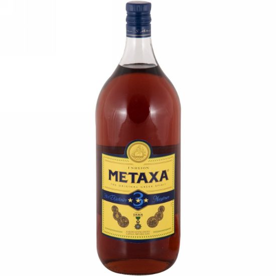 METAXA 3* brandy 33% vol. (2lt)