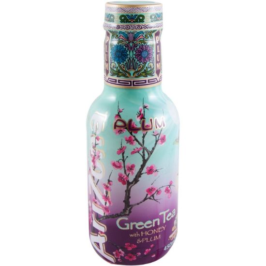 ARIZONA green tea with ginseng and plum tea (450ml)