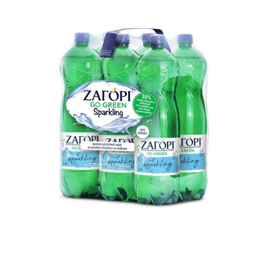ZAGORI natural sparkling mineral water 6x1.5lt