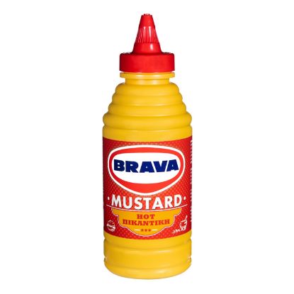 BRAVA spicy mustard 430g
