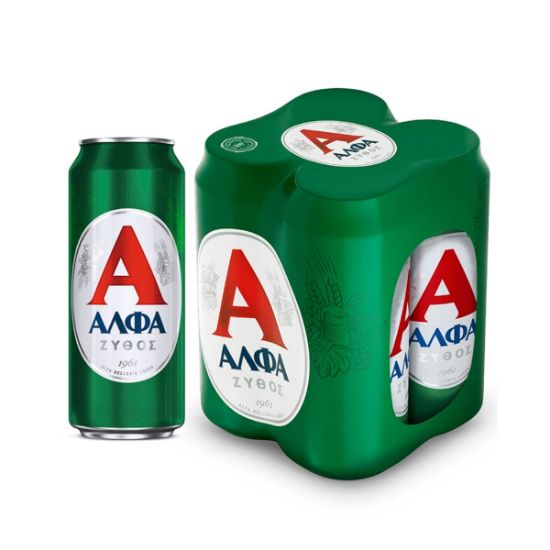 ALFA Lager beer box (4x500ml)