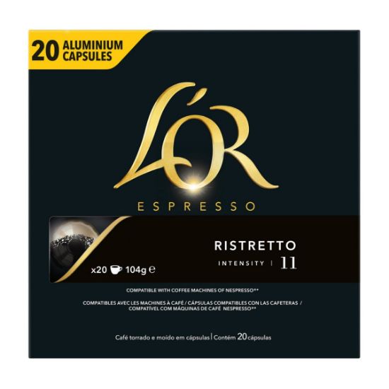 L'OR espresso ristretto coffee (20 pcs)