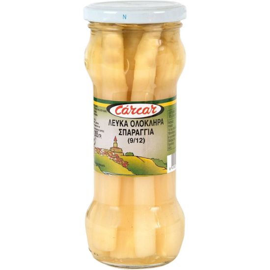 CARCAR canned white asparagus (345g)