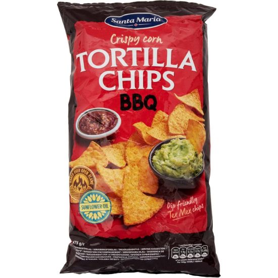 SANTA MARIA tortilla barbecue chips (475g)