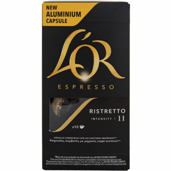 L'OR Espresso Ristretto coffee capsules 10x5.2g