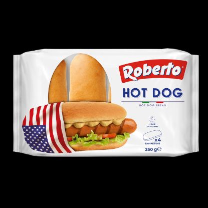 ROBERTO Hot Dog bread 4x250g