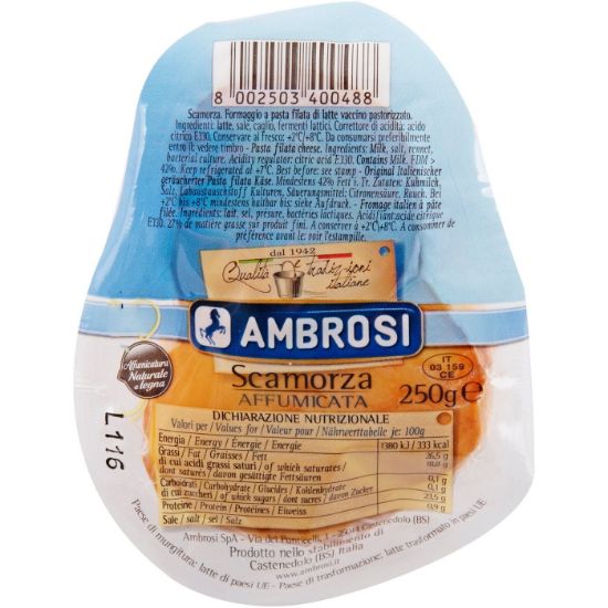 AMBROSI smoked scamorza cheese (Italy) (250g)