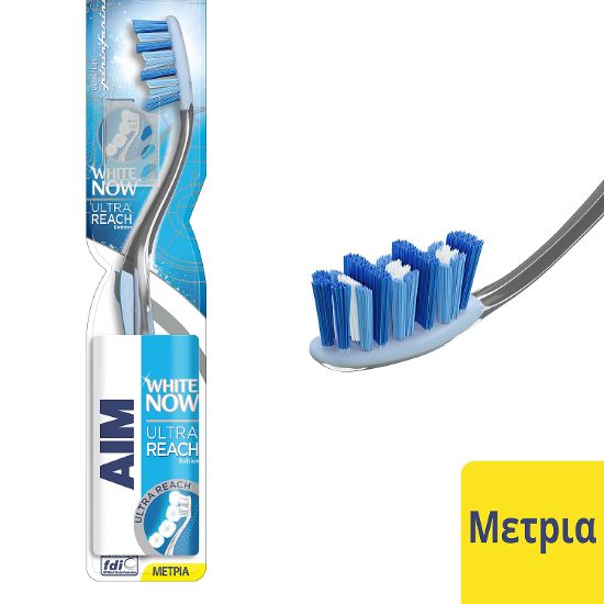 AIM White Now toothbrush medium