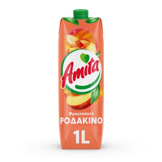 AMITA peach fruit drink (1lt)