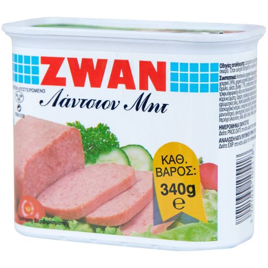 ZWAN canned Luncheon Meat 340g