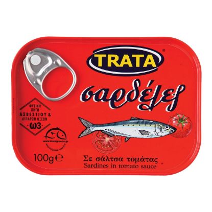 TRATA canned sardines in tomato sauce Easy Open (100g)