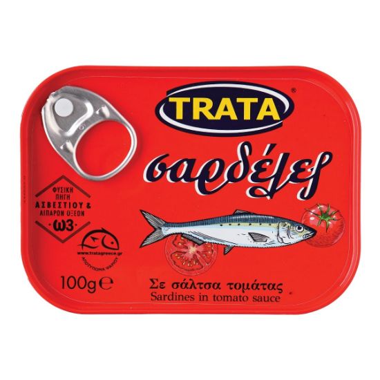 TRATA canned sardines in tomato sauce Easy Open (100g)