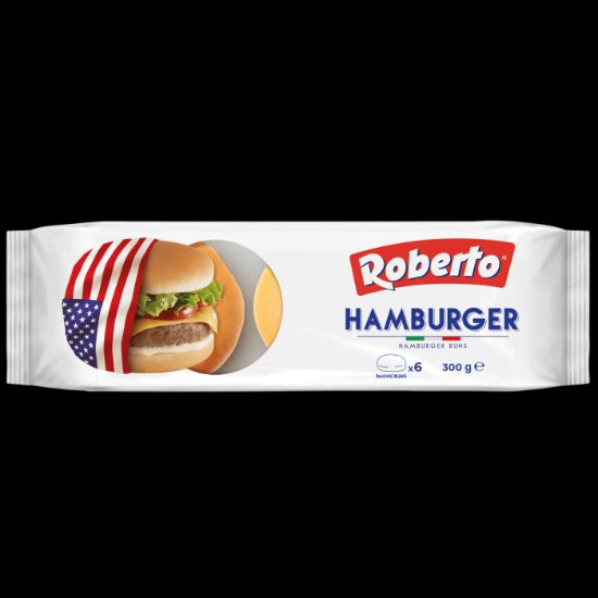 ROBERTO burger buns 6x300g