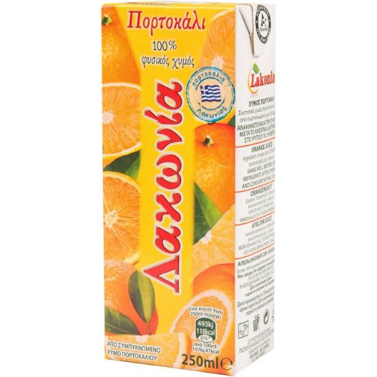 LAKONIA natural orange juice (250ml)