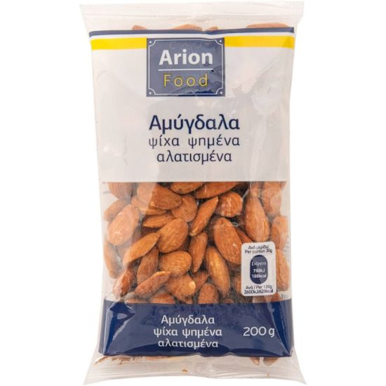 ARION FOOD roasted salted almond slices (200g)