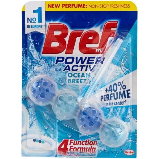 BREF toilet deodorizer block power active ocean