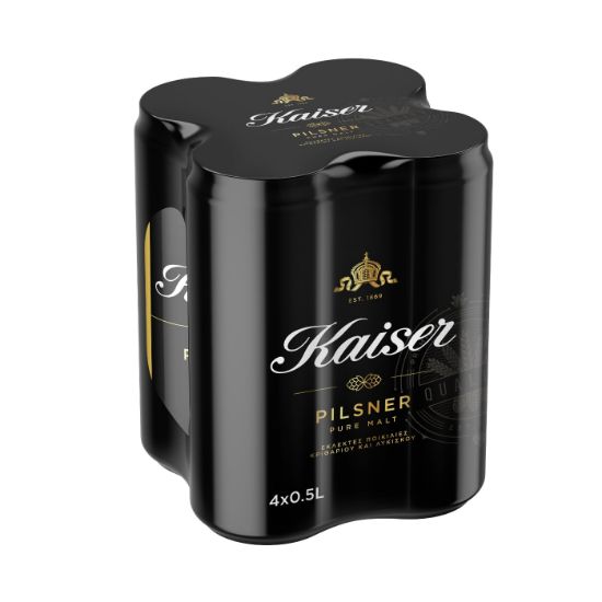 KAISER Pilsner beer 4x500ml