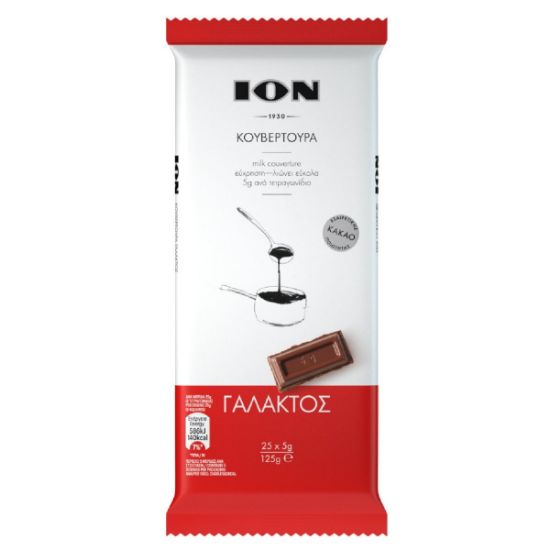ION milk chocolate couverture (125g)