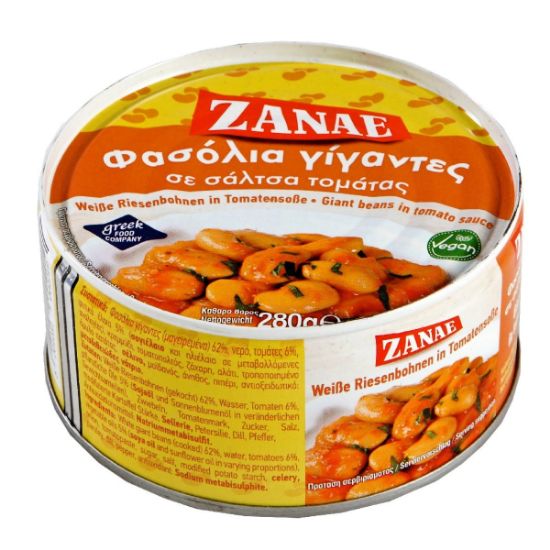 ZANE canned giant beans in tomato sauce (280g)