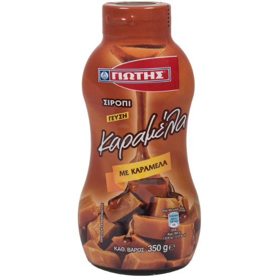 GIOTIS syrup with caramel flavor (350g)