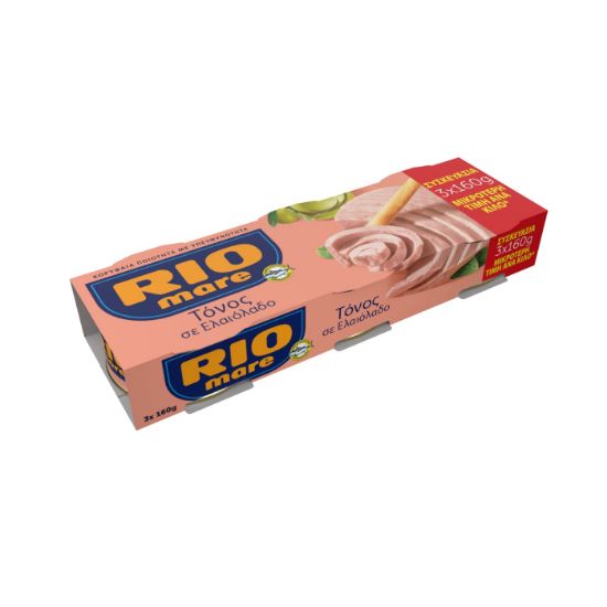 RIO MARE canned tuna in olive oil 3x160g