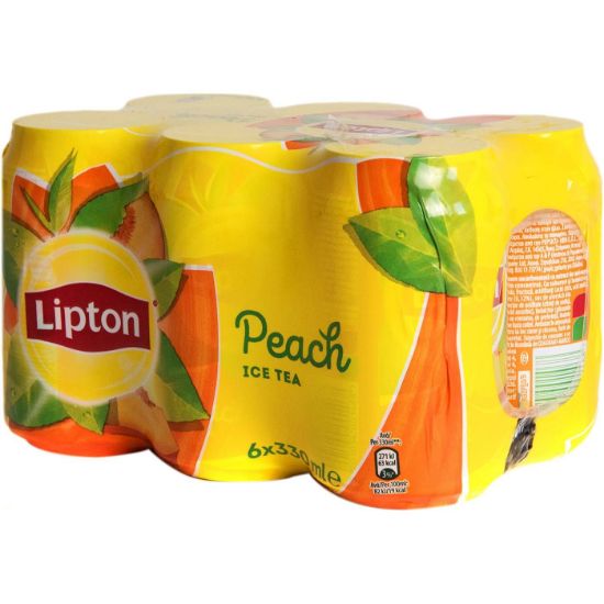 LIPTON peach tea (6x330ml)