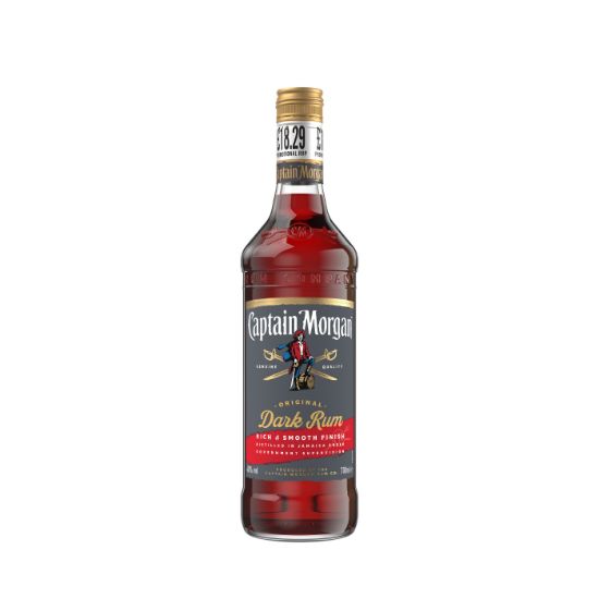 CAPTAIN MORGAN black rum 700ml