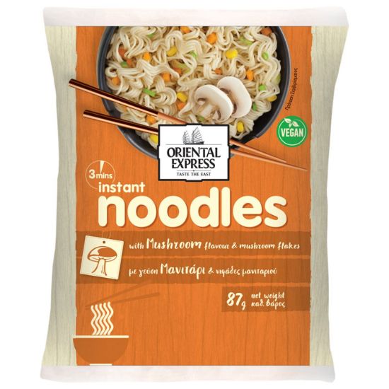 ORIENTAL EXPRESS mushroom noodles 3' (87g)