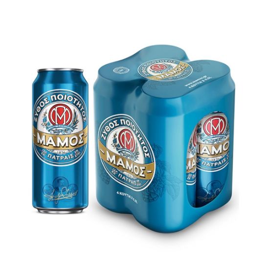 MAMOS Pilsner beer box (4x500ml)