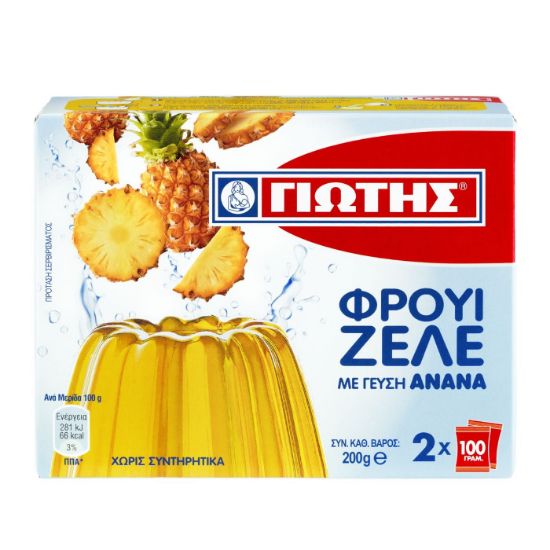 GIOTIS fruit jelly with pineapple flavor (200g)