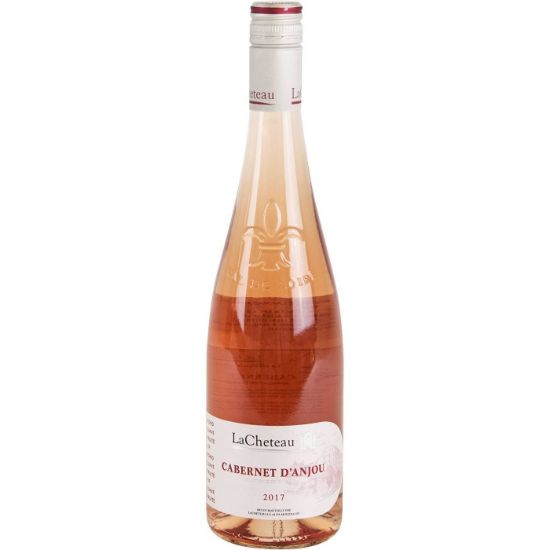 LA CHETEAU semi-sweet rosé Cabernet D'Anjou wine 750ml