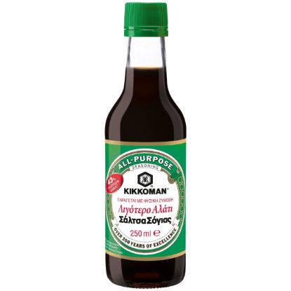 KIKKOMAN low-salt cooking soy sauce (250ml)