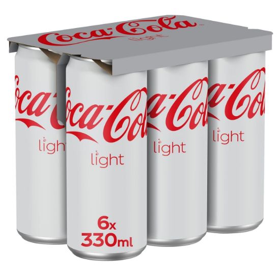 COCA COLA Light sugar-free 6x330ml