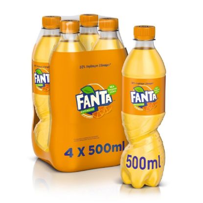 FANTA orange soda (4x500ml)