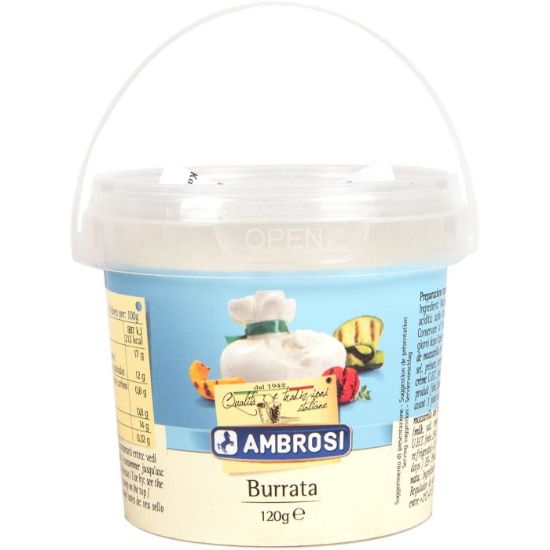 AMBROSI mozzarella burrata cheese (120g)