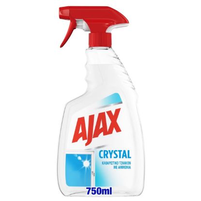 Ajax Crystal Clean glass cleaner pump (750ml)